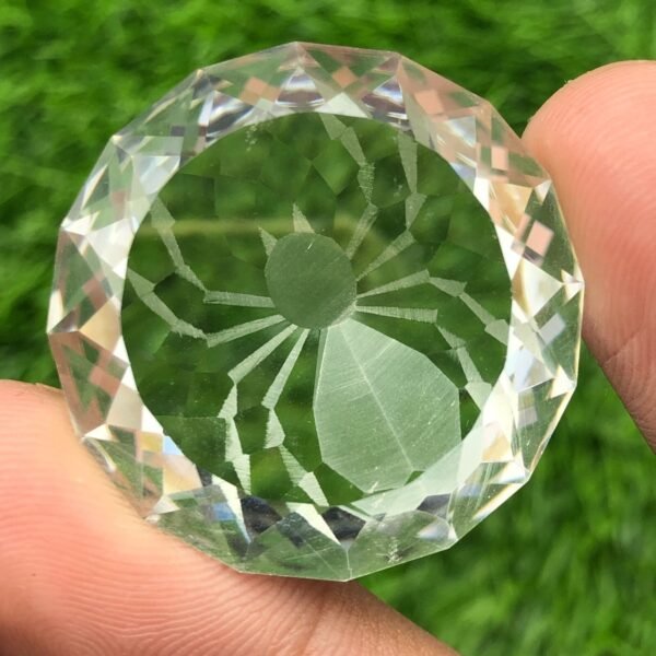 Natural Unique A++ Spider Cut Quartz Gemstone