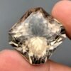 Natural A++ Big Size 70.90cts Flower Cut Square Shape Smokey Quartz Gemstone
