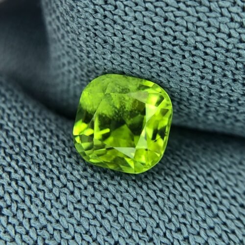 Natural Gorgeous Cushion Cut Peridot 1.20 ct Gem of Light and Positivity stone