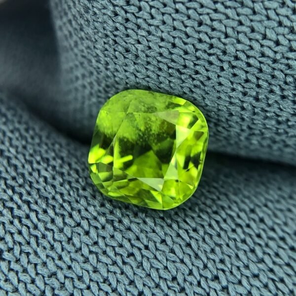Natural Gorgeous Cushion Cut Peridot 1.20 ct Gem of Light and Positivity stone