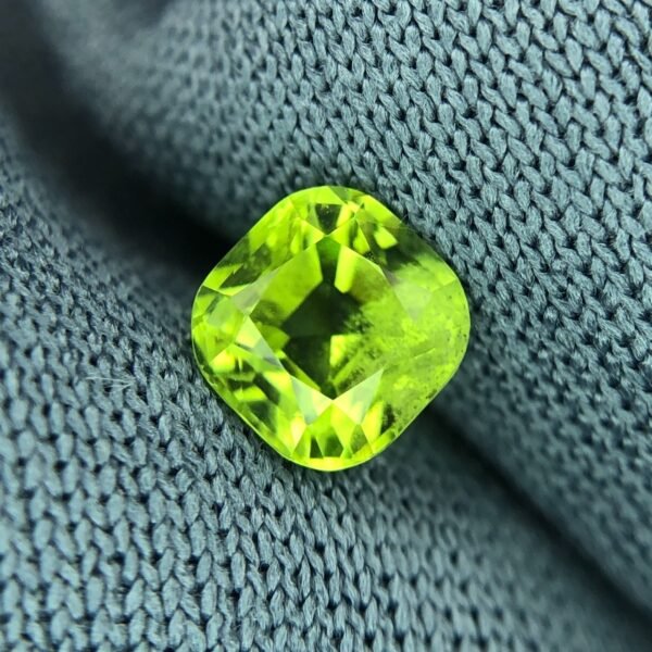 Natural Gorgeous Cushion Cut Peridot 1.20 ct Gem of Light and Positivity stone