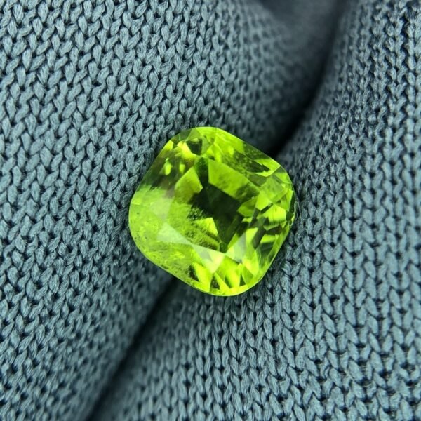 Natural Gorgeous Cushion Cut Peridot 1.20 ct Gem of Light and Positivity stone