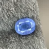 Natural Luxurious Natural Sky Blue Oval Cut Sapphire 1.35 Carat's Stone