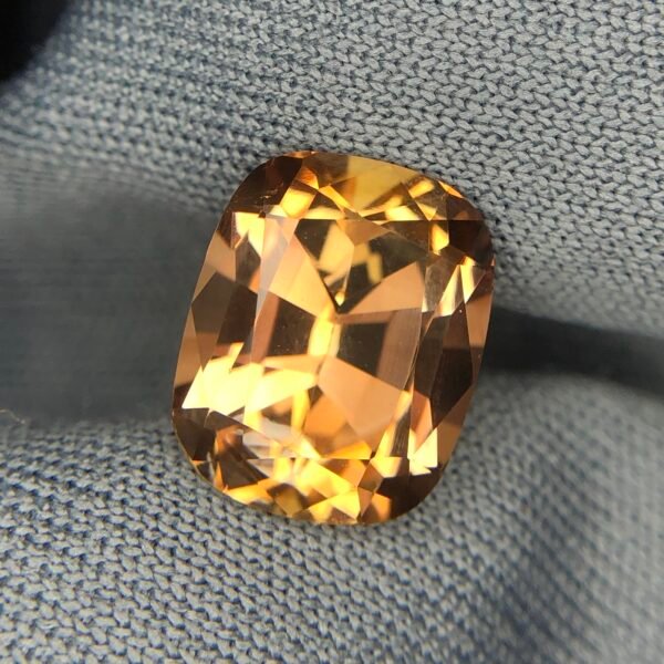 Fancy Cushion Cut Natural Topaz from Skardu Pakistan