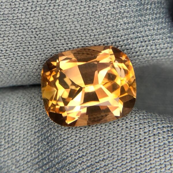 Fancy Cushion Cut Natural Topaz from Skardu Pakistan