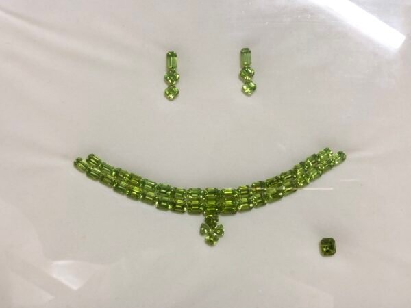 A Set of Natural Peridot from Supat mine Pakistan