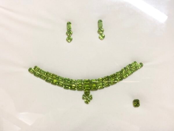 A Set of Natural Peridot from Supat mine Pakistan