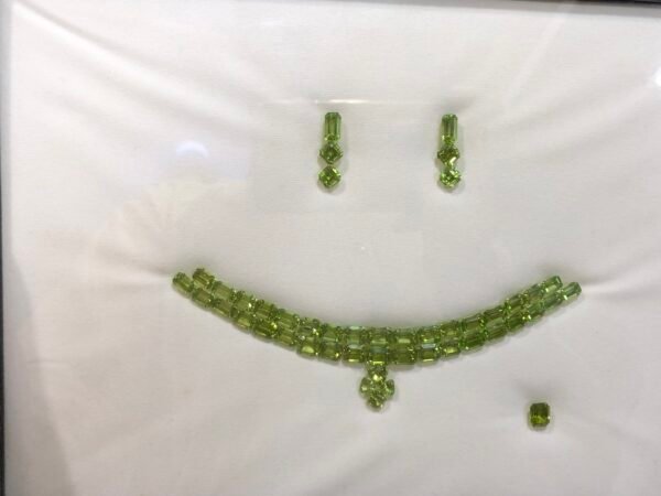 A Set of Natural Peridot from Supat mine Pakistan