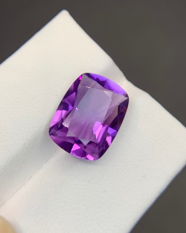 Fancy Cushion Cut Natural Amethyst