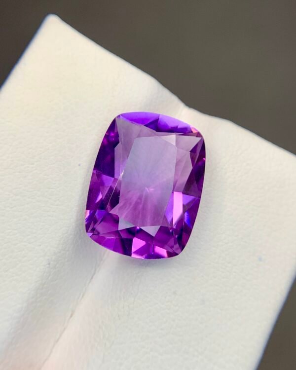 Fancy Cushion Cut Natural Amethyst