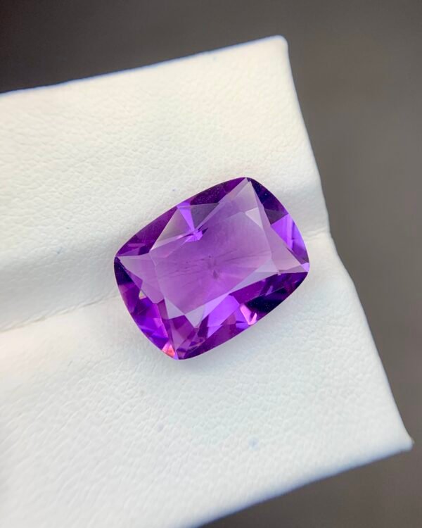 Fancy Cushion Cut Natural Amethyst