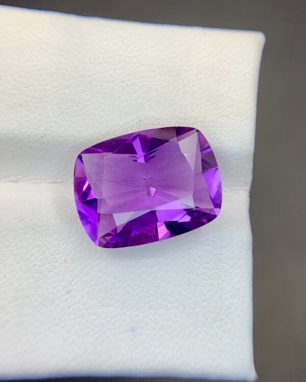 Fancy Cushion Cut Natural Amethyst