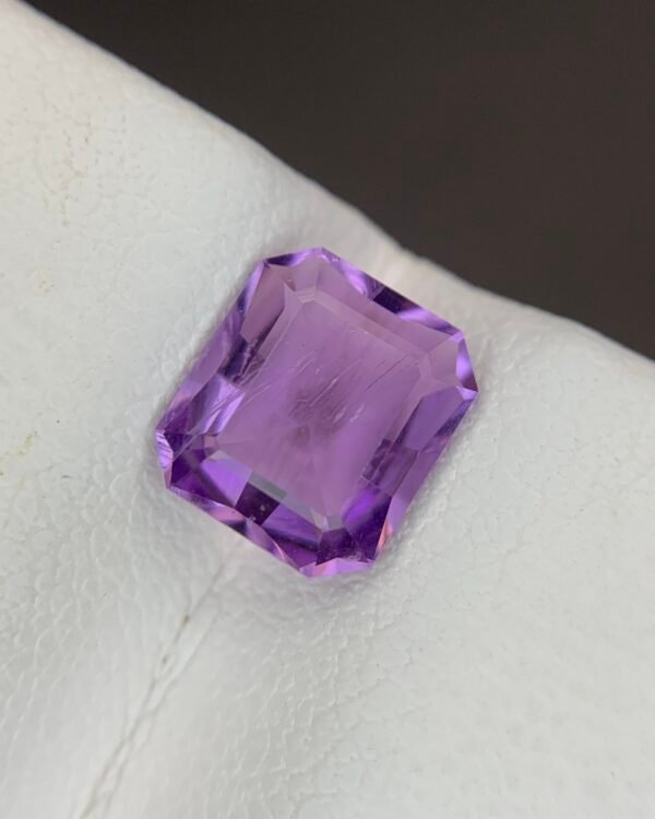 Square Cut Natural Amethyst Gemstone
