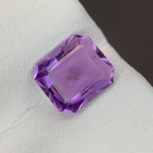 Square Cut Natural Amethyst Gemstone
