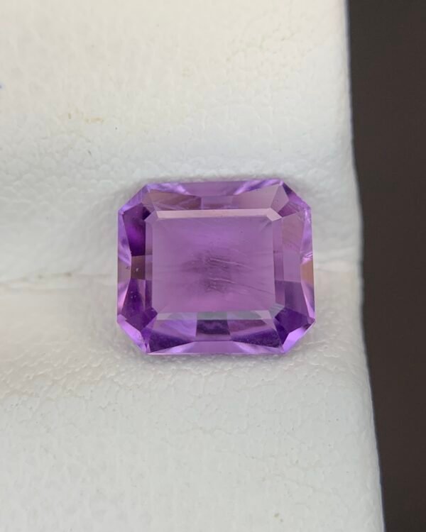 Square Cut Natural Amethyst Gemstone