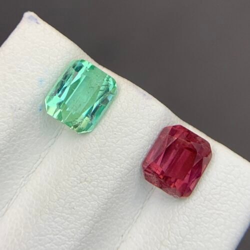 3.88 crt Reverse Pair of Natural Tourmaline from Afghanistan