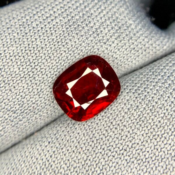 Vivid Red Natural Spinel Gemstone